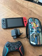Nintendo Switch met accessoires, Spelcomputers en Games, Games | Nintendo Switch, Avontuur en Actie, 2 spelers, Eén computer, Ophalen of Verzenden