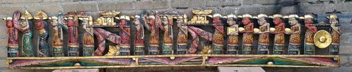 Bali. Ceremonie. Houtsnijwerk. 194/34 cm. * Zie tekst/foto's, Antiek en Kunst, Kunst | Niet-Westerse kunst, Ophalen