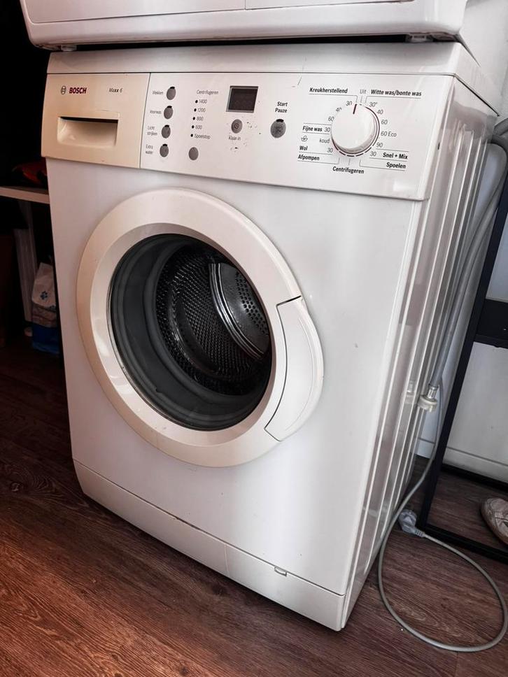 Bosch Maxxx 6 wasmachine, Witgoed en Apparatuur, Wasmachines, Zo goed als nieuw, Voorlader, 6 tot 8 kg, 85 tot 90 cm, 1200 tot 1600 toeren