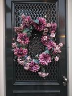 Bloemenkrans voor de deur, Huis en Inrichting, Woonaccessoires | Kransen, Ophalen of Verzenden, Zo goed als nieuw