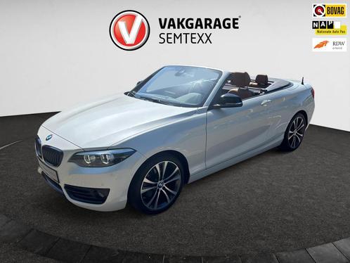 BMW 2-serie Cabrio 220i High Executive Edition | Cabrio | Na, Auto's, BMW, Bedrijf, Te koop, 2-Serie, ABS, Achteruitrijcamera