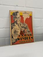 Oud reclamebord windels tabak Mechelen reclame bord, Ophalen of Verzenden, Zo goed als nieuw, Reclamebord