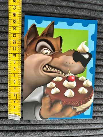185. Kaart v kind Efteling Boze Wolf beschikbaar voor biedingen