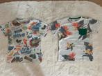 2 leuke shirts jongen The Future is ours maat 128, Ophalen of Verzenden, Gebruikt, Jongen, Shirt of Longsleeve