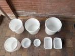 Diverse emmers met deksel - 2 tot 30 liter, Huis en Inrichting, Emmers, Ophalen of Verzenden, Gebruikt, Kunststof, Met deksel
