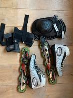 Zandstra Rollerblades mt 43, Sport en Fitness, Skeelers, Gebruikt, Inline skates 5 wielen, Heren, Ophalen