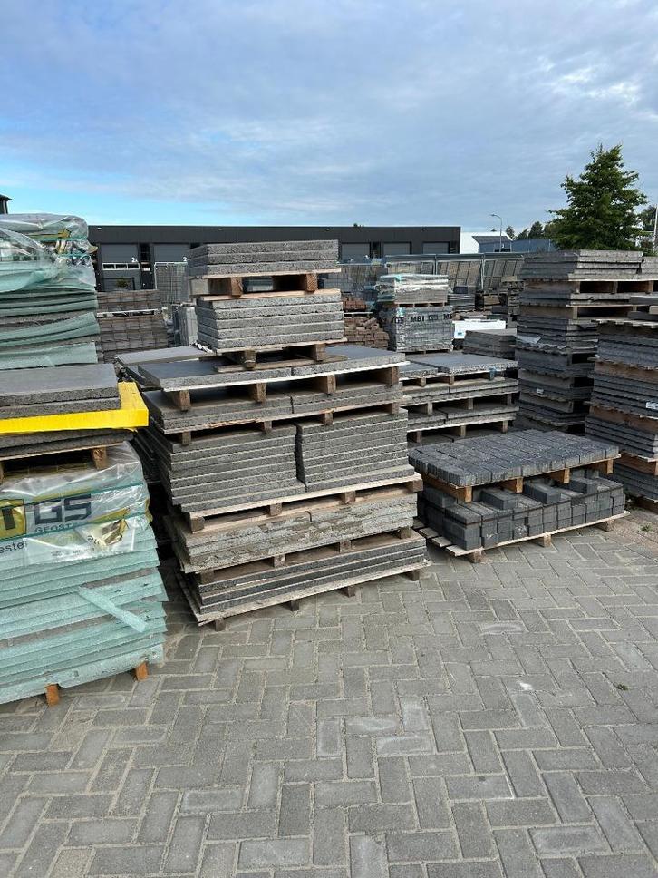 restpartijen, Tuin en Terras, Tegels en Klinkers, Nieuw, Terrastegels, Beton, 5 tot 10 m², Ophalen