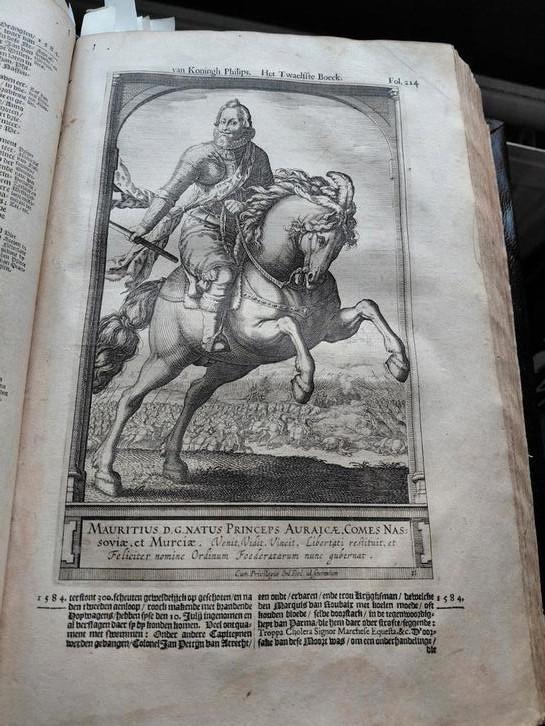 Van Meteren's Historien, 1663 , met de ruiterportretten!, Antiek en Kunst, Antiek | Boeken en Bijbels, Ophalen of Verzenden