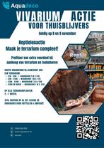 Vivarium, thuisblijvers opgelet!!!!, Dieren en Toebehoren, Reptielen en Amfibieën | Toebehoren, Ophalen, N.v.t., Nieuw, N.v.t.