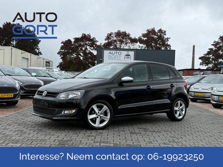 Volkswagen Polo 1.2-12V Black Edition | 5 Deurs | Climate co, Auto's, Volkswagen, Bedrijf, Te koop, Polo, ABS, Airbags, Airconditioning
