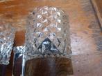 Vintage wandlampje met 2 lichtpunten, Antiek en Kunst, Antiek | Lampen, Ophalen of Verzenden