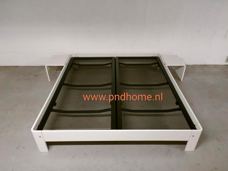 Auping Auronde 180x200 Wit | NIEUW Model Bodems, Huis en Inrichting, Slaapkamer | Bedden, Zo goed als nieuw, Tweepersoons, 180 cm