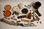 lot bodemvondsten duits engels etc wo2 bodem vondst, Verzamelen, Ophalen of Verzenden, Landmacht, Duitsland, Hulzen of Bodemvondsten