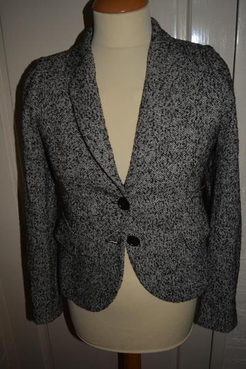 PAUW, Amsterdam, prachtig tweed wollen jasje, mt 3 (40) beschikbaar voor biedingen