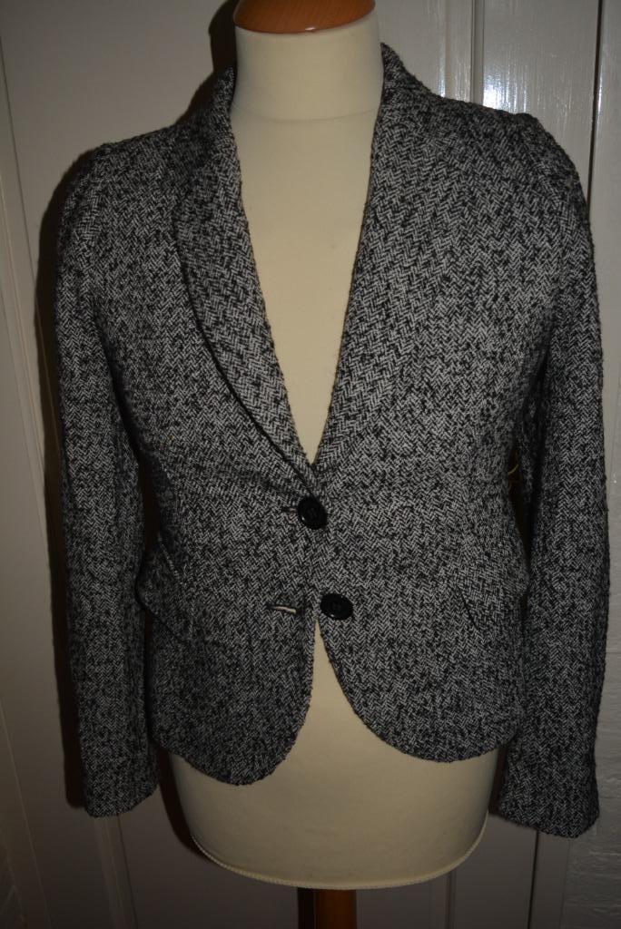 PAUW, Amsterdam, prachtig tweed wollen jasje, mt 3 (40), Kleding | Dames, Jasjes, Kostuums en Pakken, Zo goed als nieuw, Jasje