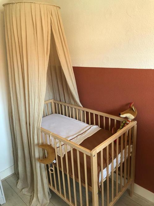 Jollein klamboe crème -/ zand kleurig in zeer goede staat, Kinderen en Baby's, Kinderkamer | Inrichting en Decoratie, Zo goed als nieuw