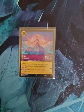 Lorcana Elsa the fifth Spirit  beschikbaar voor biedingen