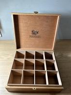Pickwick Theedoos 12 Vakken Hout, Ophalen of Verzenden, Zo goed als nieuw