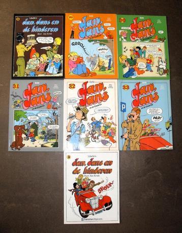 Jan, Jans en de Kindereren Stripboeken beschikbaar voor biedingen