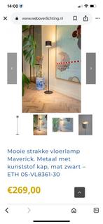 Maverick vloerlamp nieuw in doos bijna gratis, Ophalen of Verzenden, Nieuw, 150 tot 200 cm