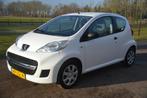 Peugeot 107 1.0-12V XR 2010 Wit, Auto's, Voorwielaandrijving, Stof, Gebruikt, 4 stoelen