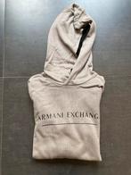 Armani Exchange trui met capuchon: grijs / maat: S, Kleding | Heren, Truien en Vesten, Armani Exchange, Maat 46 (S) of kleiner