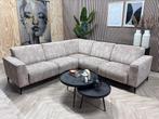 ZGAN Velvet Velours Hoekbank - Beige - 251 x 251