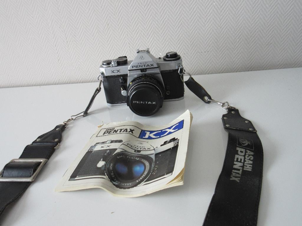 Pentax KX 35mm spiegelreflexcamera met 50mm f=2 Pentax-lens, Ophalen of Verzenden, Zo goed als nieuw, Spiegelreflex, Pentax