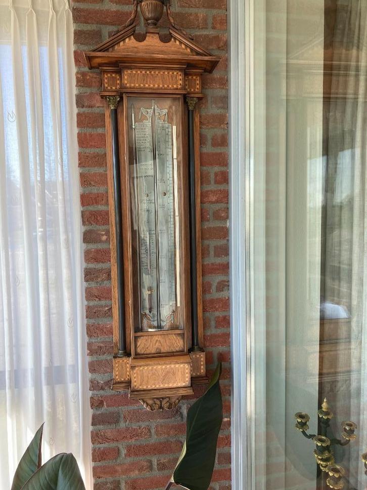 Te koop, onze antieke Bak-barometer, Antiek en Kunst, Antiek | Overige Antiek, Ophalen of Verzenden