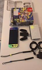 Te koop Nintendo Switch Oled splatoon 3 Edition, Ophalen of Verzenden, Zo goed als nieuw, Met 1 controller, Switch OLED