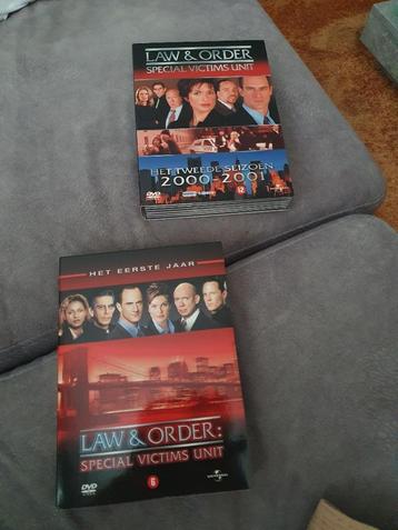 Law & Order Special Victims U - Seizoen 1+ 2, Orig. Ned.Ond. beschikbaar voor biedingen