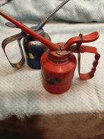2 Vintage olie smeerkannetjes merk  Kabi en Presol i.g.s, Doe-het-zelf en Verbouw, Gereedschap | Machine-onderdelen en Toebehoren