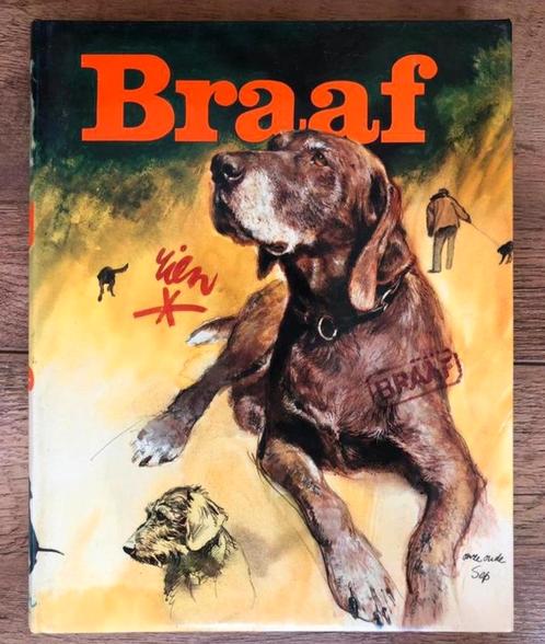 Braaf - Rien Poortvliet - Honden verhalen met  tekeningen, Boeken, Kinderboeken | Jeugd | onder 10 jaar, Gelezen, Fictie algemeen