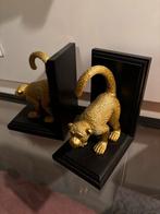 Gouden Aapjes Boekensteunen - Set van 2, Ophalen, Zo goed als nieuw, Dier