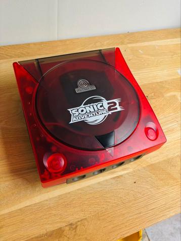 Sega Dreamcast Behuizing - Sonic Adventure II - Shadow beschikbaar voor biedingen