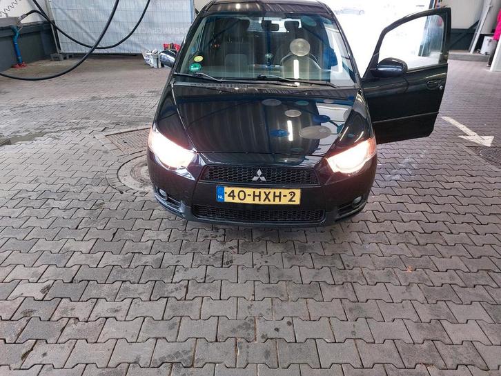 Mitsubishi Colt 1.3 5-DR 2009 Zwart met APK, Auto's, Mitsubishi, Particulier, Colt, ABS, Airbags, Airconditioning, Boordcomputer