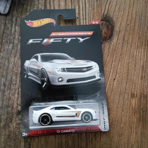Hot Wheels Camaro Fifty 13 Camaro White wit ST-D, Hobby en Vrije tijd, Modelauto's | Overige schalen, Nieuw, Auto, Ophalen of Verzenden