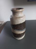 Vintage keramieken vaas met strepen, Antiek en Kunst, Ophalen of Verzenden