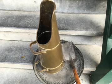 Koperen kolenschep in goede, onbeschadigde staat. beschikbaar voor biedingen