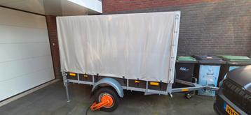 Aanhangwagen / bagagewagen met Huif beschikbaar voor biedingen