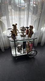 Thee karretje nog nieuw wegens over naar goud zonder inhoud, Huis en Inrichting, Woonaccessoires | Wijnrekken, Ophalen, Zo goed als nieuw
