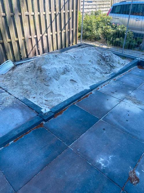 Gratis 1 a 2 m3 wit zand, Tuin en Terras, Zand, Ophoogzand, Ophalen