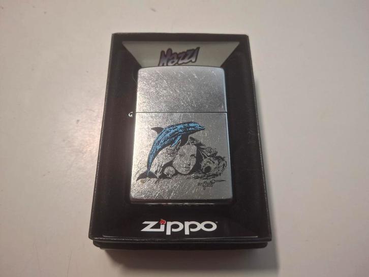 Zippo dolfijn nieuw, Verzamelen, Rookartikelen, Aanstekers en Luciferdoosjes, Nieuw, Aansteker, Ophalen of Verzenden