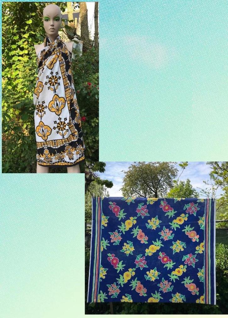 Pareo 2 verschillende dessins, Kleding | Dames, Badmode en Zwemkleding, Nieuw, Overige typen, Ophalen of Verzenden