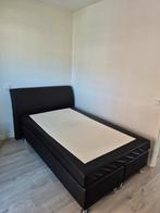 Vitalis Boxspring Twijfelaar 120*200, Ophalen, Gebruikt, Zwart, Twijfelaar