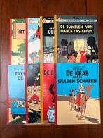 8 x oude kuifje jaren ‘60, Boeken, Meerdere stripboeken, Verzenden, Zo goed als nieuw