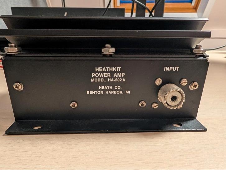Heathkit Power Amp HA-202A 2meter FM Amplifier 40watt, Telecommunicatie, Zenders en Ontvangers, Gebruikt, Zender, Ophalen of Verzenden