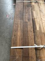 22 m2 massief eiken vloer/planken. 12 cm breed 15 mm dik, 2e hands, Gebruikt, 2e hands, 10 m² of meer