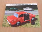 Ford Cortina GT / Lotus / Corsair V4 1965 brochure, Ophalen of Verzenden, Gelezen, Ford