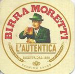 Birra Moretti viltje, Ophalen of Verzenden, Zo goed als nieuw, Viltje(s), Overige merken
